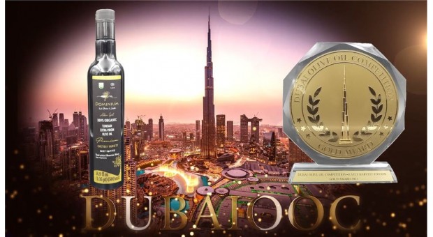 Dubaï Olive Oil Competition : L’HUILE D’OLIVE BIO TUNISIENNE DOMINIUM RAFLE UNE MÉDAILLE